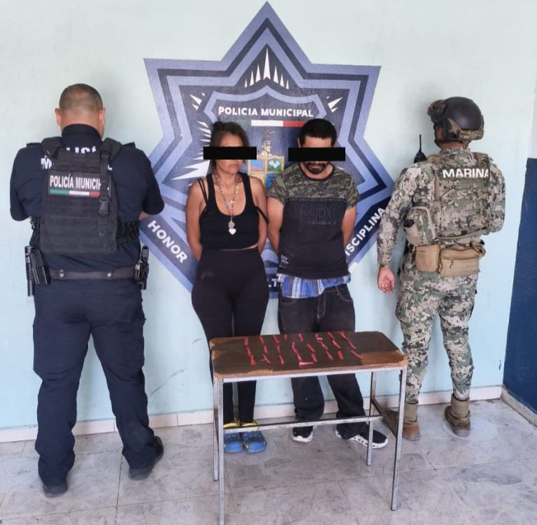D3TIEN3 SSPM Y MARINA A PAREJA POR PRESUNTO D3LITO CONTRA LA SALUD EN LA COMISARÍA DE PROVIDENCIA